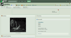 Desktop Screenshot of colombina.deviantart.com
