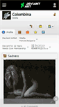 Mobile Screenshot of colombina.deviantart.com