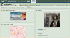 Desktop Screenshot of donnamarie113.deviantart.com