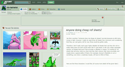 Desktop Screenshot of no-nameno.deviantart.com