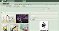 Desktop Screenshot of peguin-pirate.deviantart.com