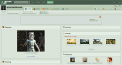 Desktop Screenshot of americannomad.deviantart.com