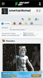 Mobile Screenshot of americannomad.deviantart.com