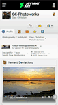 Mobile Screenshot of gc-photoworks.deviantart.com