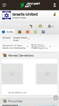 Mobile Screenshot of israelis-united.deviantart.com