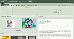 Desktop Screenshot of gokukid3.deviantart.com