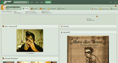 Desktop Screenshot of princendymion.deviantart.com