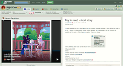 Desktop Screenshot of night-class.deviantart.com