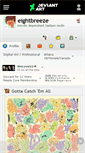 Mobile Screenshot of eightbreeze.deviantart.com