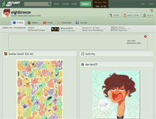 Tablet Screenshot of eightbreeze.deviantart.com