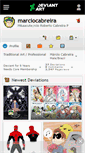 Mobile Screenshot of marciocabreira.deviantart.com