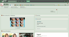 Desktop Screenshot of darviana.deviantart.com