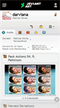 Mobile Screenshot of darviana.deviantart.com