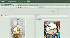 Desktop Screenshot of explosivevoice.deviantart.com