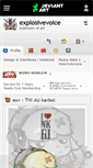 Mobile Screenshot of explosivevoice.deviantart.com