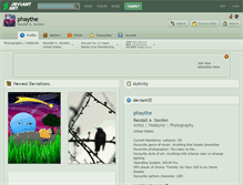 Tablet Screenshot of phaythe.deviantart.com