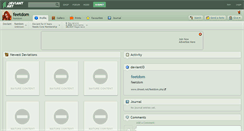 Desktop Screenshot of feetdom.deviantart.com