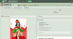 Desktop Screenshot of karma021-fc.deviantart.com