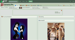 Desktop Screenshot of harlequin67bee.deviantart.com
