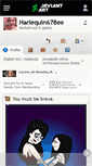 Mobile Screenshot of harlequin67bee.deviantart.com