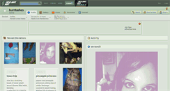 Desktop Screenshot of burntashes.deviantart.com