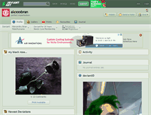 Tablet Screenshot of alexxxbran.deviantart.com