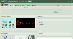 Desktop Screenshot of pos-pos.deviantart.com