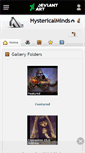 Mobile Screenshot of hystericalminds.deviantart.com