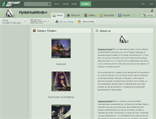 Tablet Screenshot of hystericalminds.deviantart.com