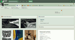 Desktop Screenshot of leguaan.deviantart.com
