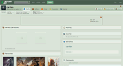 Desktop Screenshot of car-fan.deviantart.com