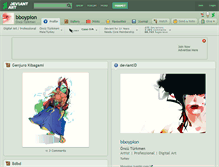Tablet Screenshot of bboypion.deviantart.com