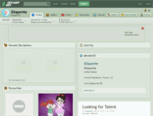 Tablet Screenshot of idiaperme.deviantart.com