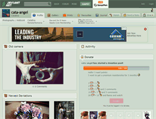 Tablet Screenshot of cata-angel.deviantart.com
