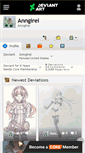 Mobile Screenshot of anngirei.deviantart.com