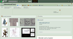 Desktop Screenshot of edisonsmutualfriend.deviantart.com