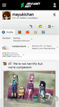 Mobile Screenshot of mayukichan.deviantart.com