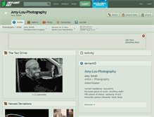 Tablet Screenshot of amy-lou-photography.deviantart.com
