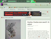 Tablet Screenshot of akraya.deviantart.com