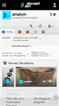 Mobile Screenshot of amalym.deviantart.com