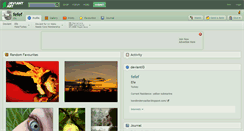 Desktop Screenshot of fefef.deviantart.com