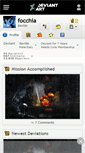 Mobile Screenshot of focchia.deviantart.com