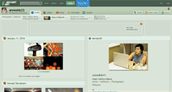 Desktop Screenshot of anneskie23.deviantart.com