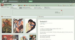 Desktop Screenshot of majinchris87.deviantart.com