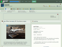 Tablet Screenshot of neone6.deviantart.com