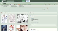Desktop Screenshot of doskie.deviantart.com