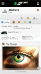 Mobile Screenshot of akacirce.deviantart.com