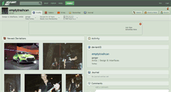 Desktop Screenshot of emptytrashcan.deviantart.com