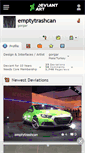 Mobile Screenshot of emptytrashcan.deviantart.com