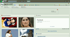 Desktop Screenshot of magicmirror2007.deviantart.com